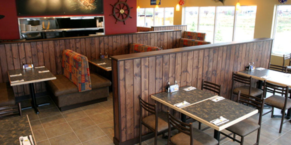 Comfortable seating at Joey's in Airdrie
