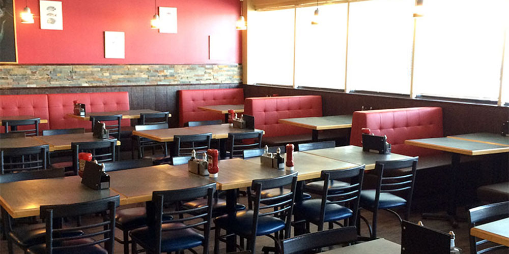 Spacious seating at our 32nd Avenue location