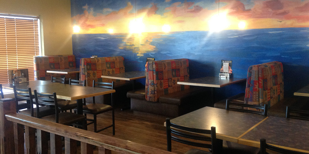 Sit by the seaside at our High River location