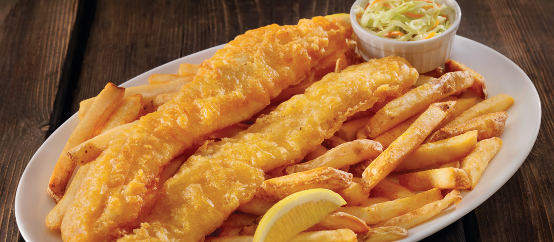 Our Double Catch is a great choice if you can't decide what to eat!