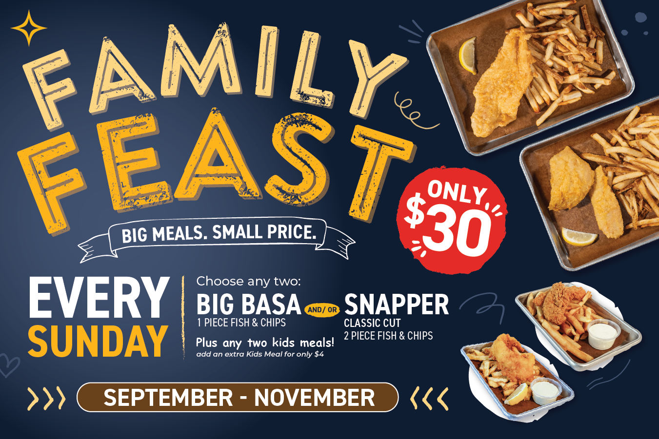 Joeys Seafood Family Feast