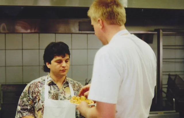 A lot has changed, but the love for fish & chips hasn’t! A little nostalgic moment for everyone! 40 years in the making.#joeys #anniversary #throwback #joeys40thanniversary